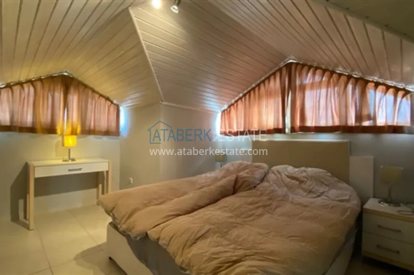 Purchase  Furnished duplex penthouse in Oba with mountain views in a comfortable complex 15 