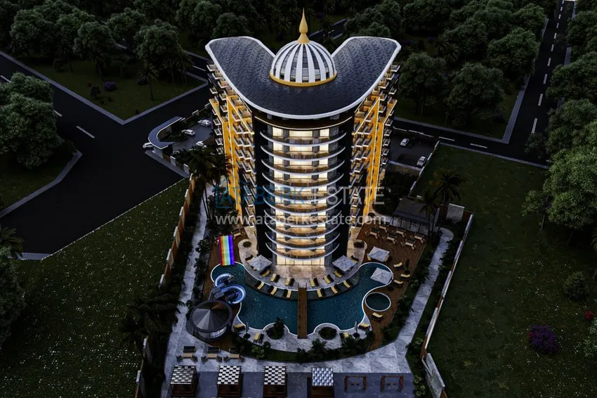 Apartments in Gazipasa at the excavation stage in a residence with hotel infrastructure 7 