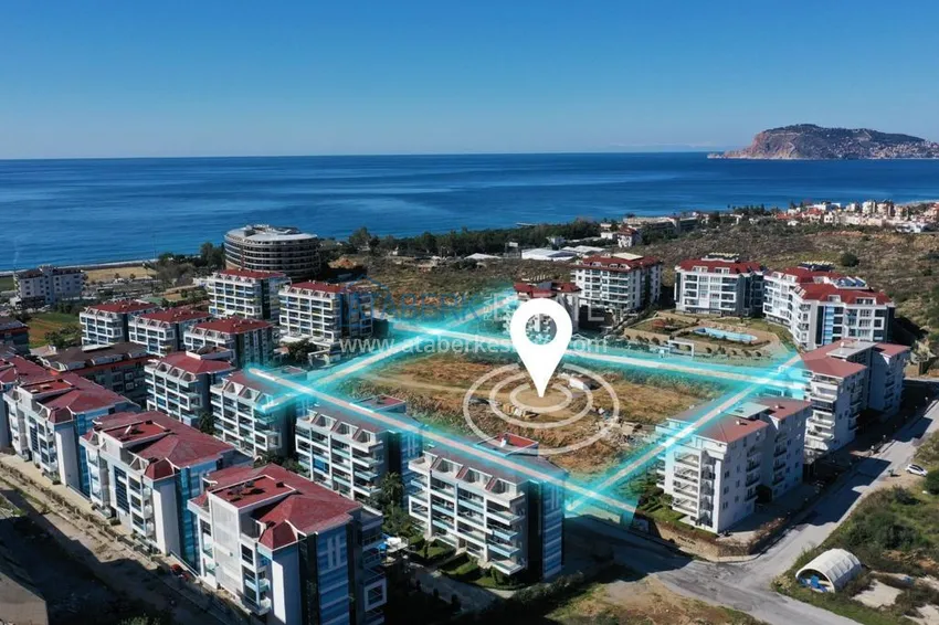 Duplex penthouse from an investor in a residential complex under construction - Kestel area, Alanya 16 