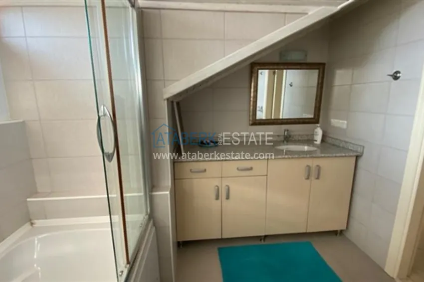 Purchase  Furnished duplex penthouse in Oba with mountain views in a comfortable complex 18 