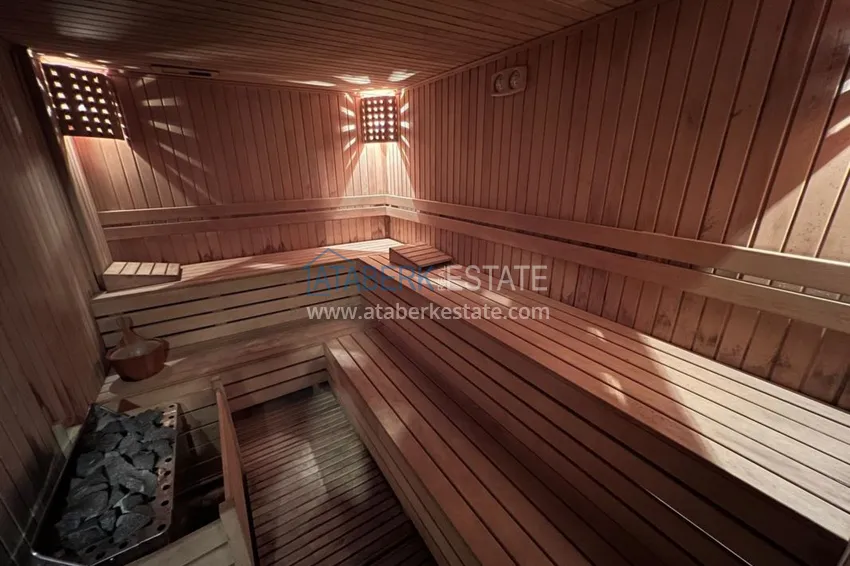 1+1 apartment in Kestel on the seafront — with a designer interior and a glazed balcony  18 