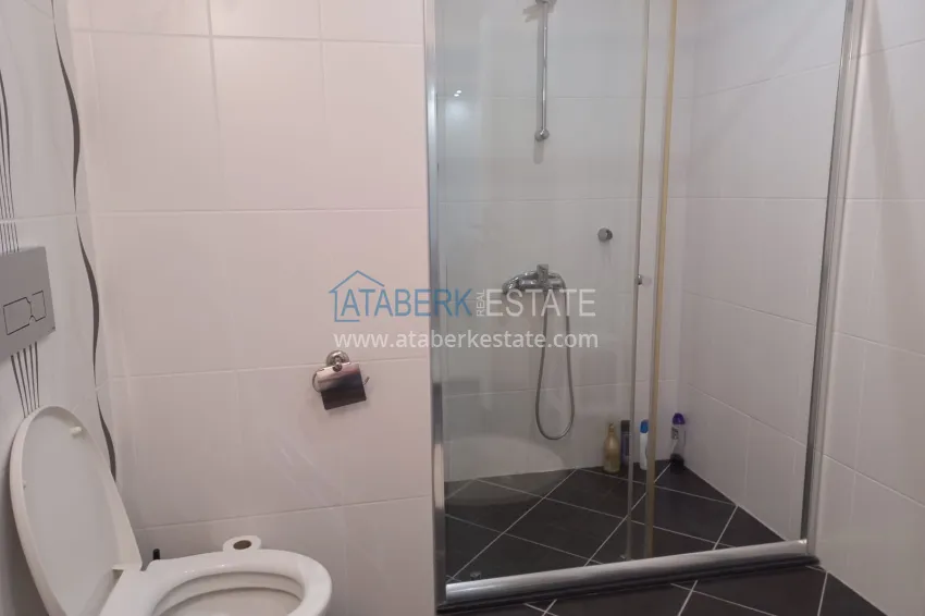 Purchase Compact 3+1 two-story penthouse with furniture in the Oba area. Real estate for a residence permit in Alanya 17 