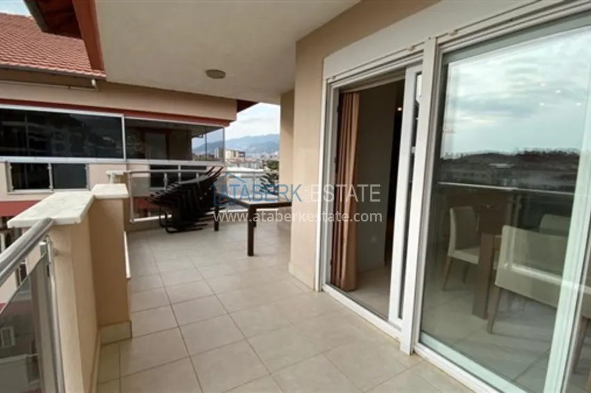 Purchase  Furnished duplex penthouse in Oba with mountain views in a comfortable complex 20 