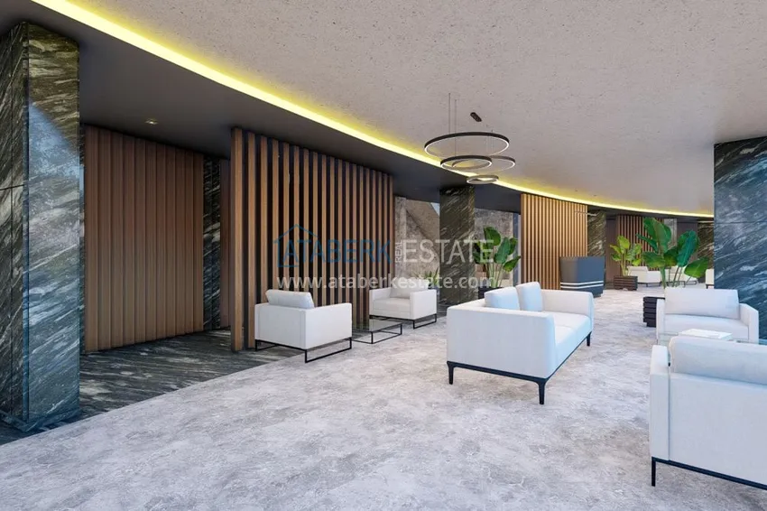 New investment project for a residential complex in Upper Oba, Alanya 11 