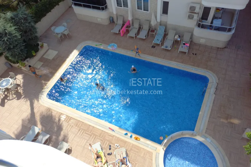 Purchase Compact 3+1 two-story penthouse with furniture in the Oba area. Real estate for a residence permit in Alanya 20 