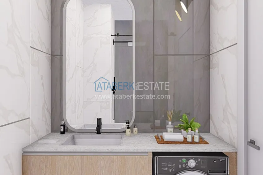 New investment project for a residential complex in Upper Oba, Alanya 31 