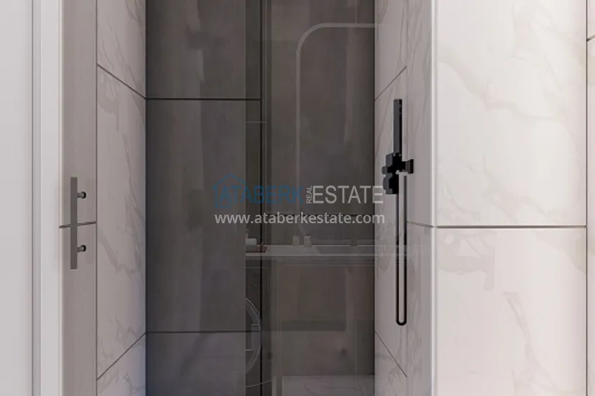 New investment project for a residential complex in Upper Oba, Alanya 32 