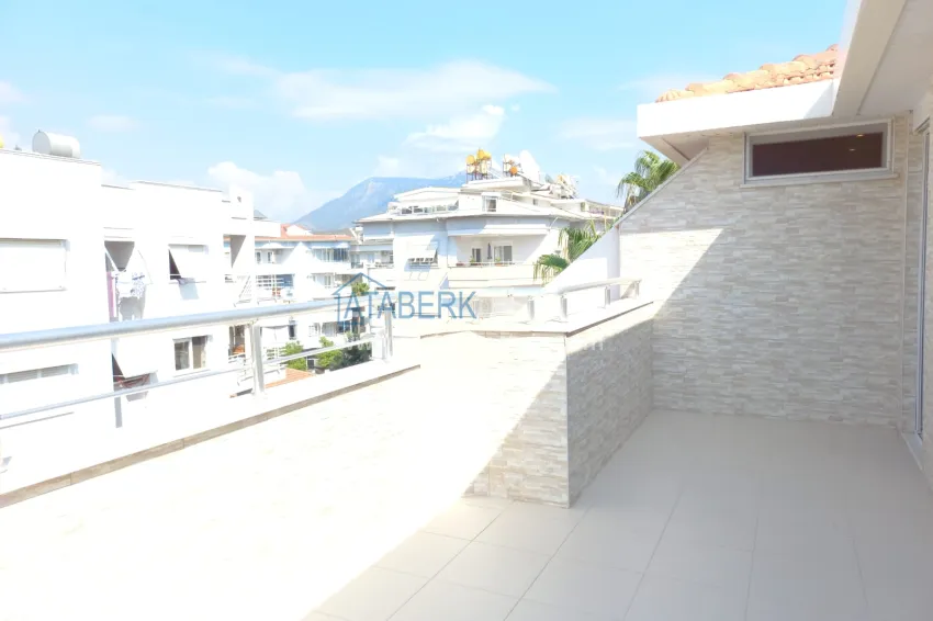 Purchase Compact 3+1 two-story penthouse with furniture in the Oba area. Real estate for a residence permit in Alanya 24 
