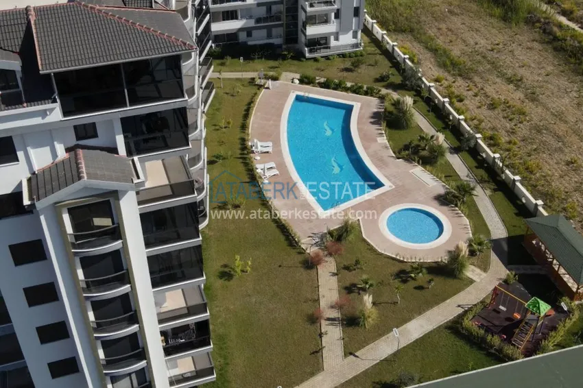 Apartment 2 + 1 with a fine finish in Gazipasa in a residence with infrastructure 2 