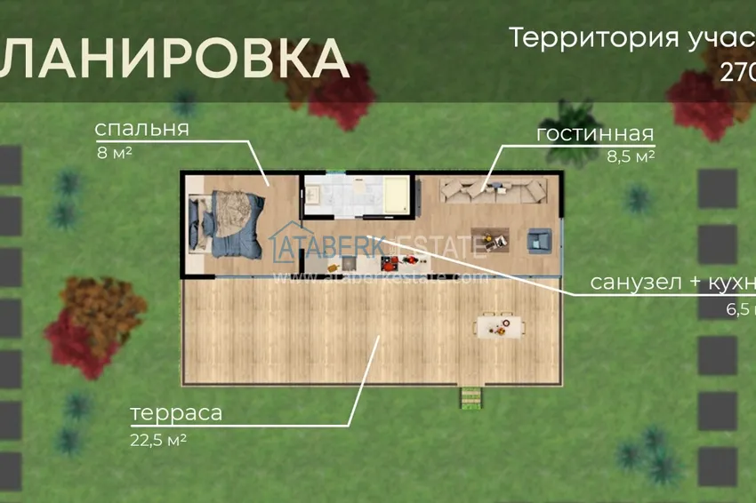 Buy cheap Property in Alanya. The first glamping resort in Alanya 2 