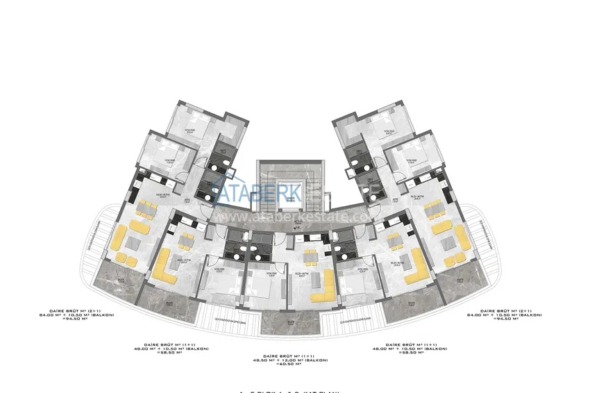 Buy cheap New investment project for a residential complex in Upper Oba, Alanya 3 