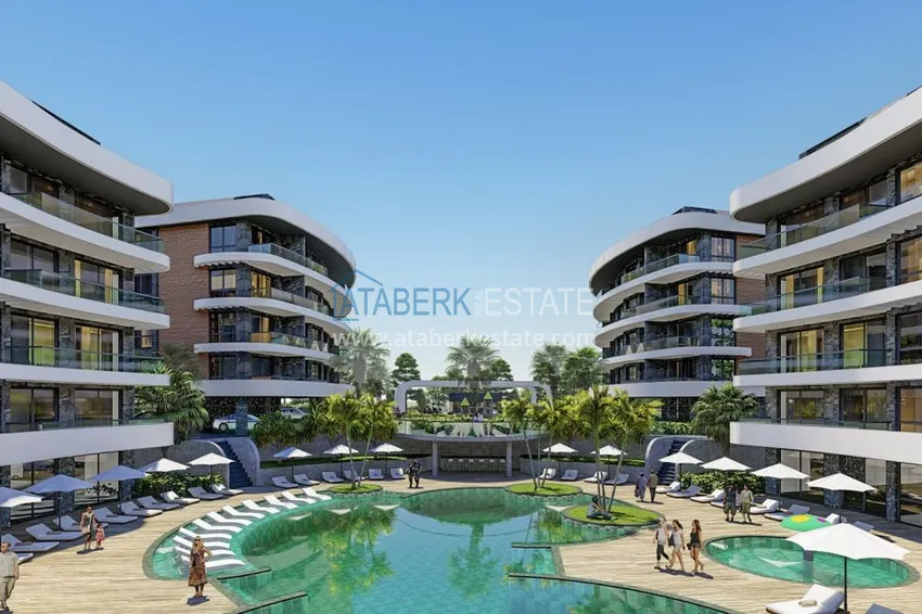 New investment project for a residential complex in Upper Oba, Alanya 5 
