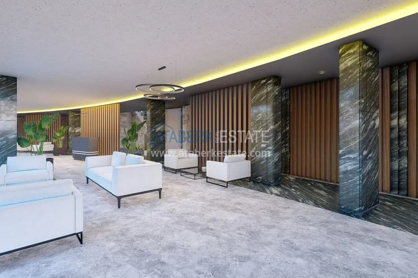 New investment project for a residential complex in Upper Oba, Alanya 12 