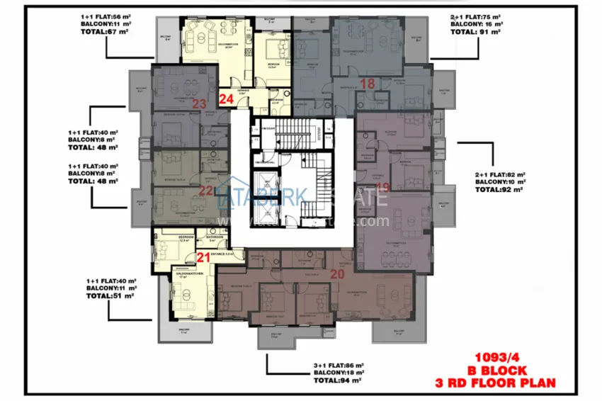 Buy cheap Luxury residential complex in the center of Mahmutlar - real estate from the developer in Alanya 13 