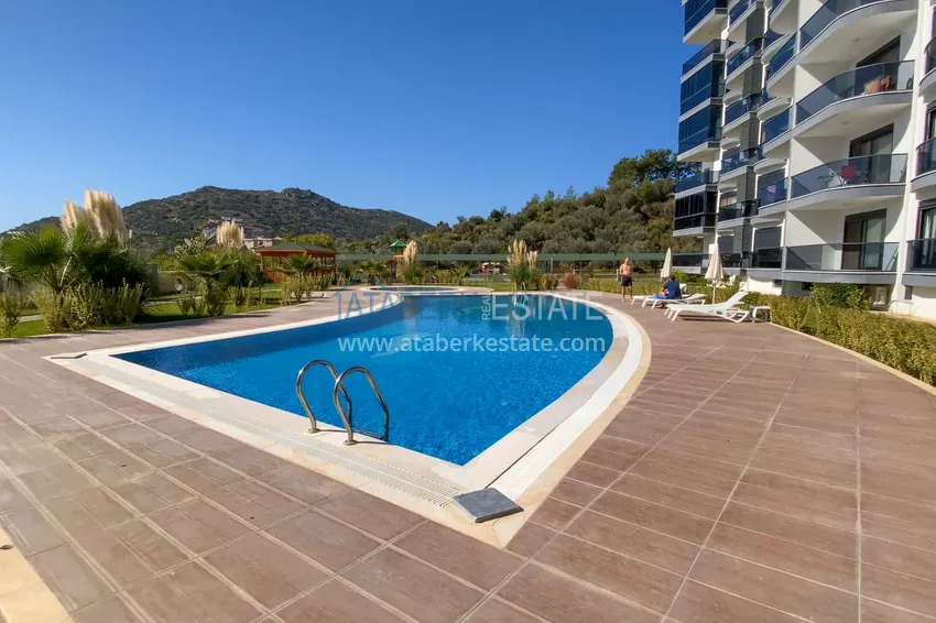 Apartment 2 + 1 with a fine finish in Gazipasa in a residence with infrastructure 3 