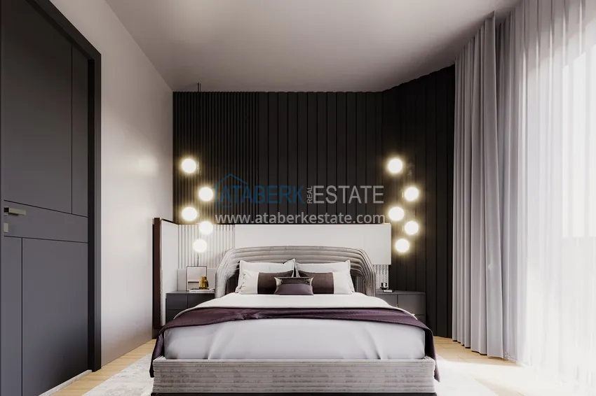 Purchase  Apartments in Gazipasa at the excavation stage in a residence with hotel infrastructure 8 