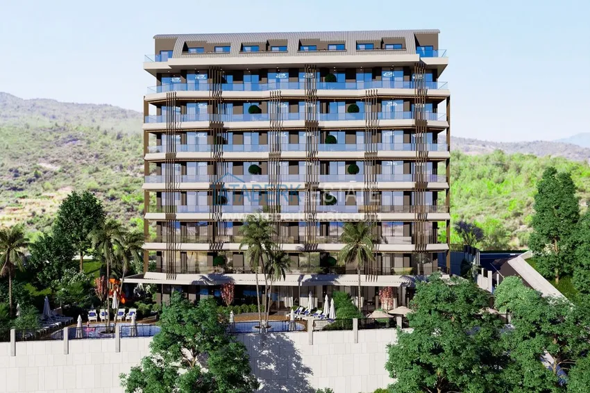 Investment property under construction — Alanya, Demirtash. The area is open for residence permits 3 