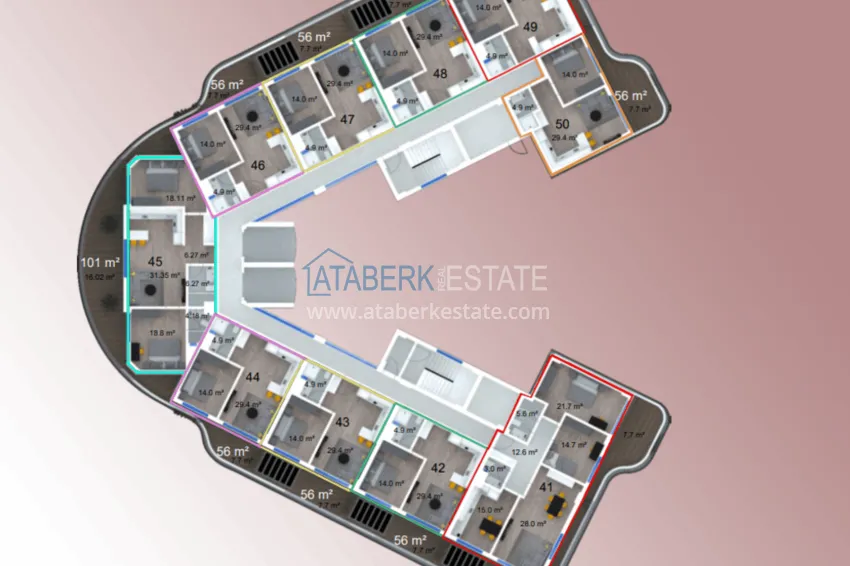 Buy cheap Investment property - a new residence project with hotel infrastructure in Gazipasa 4 