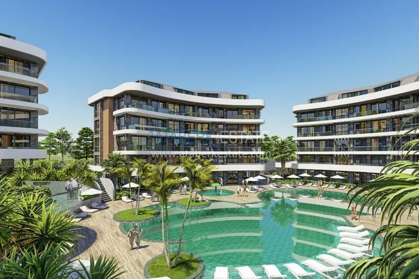 New investment project for a residential complex in Upper Oba, Alanya 1 