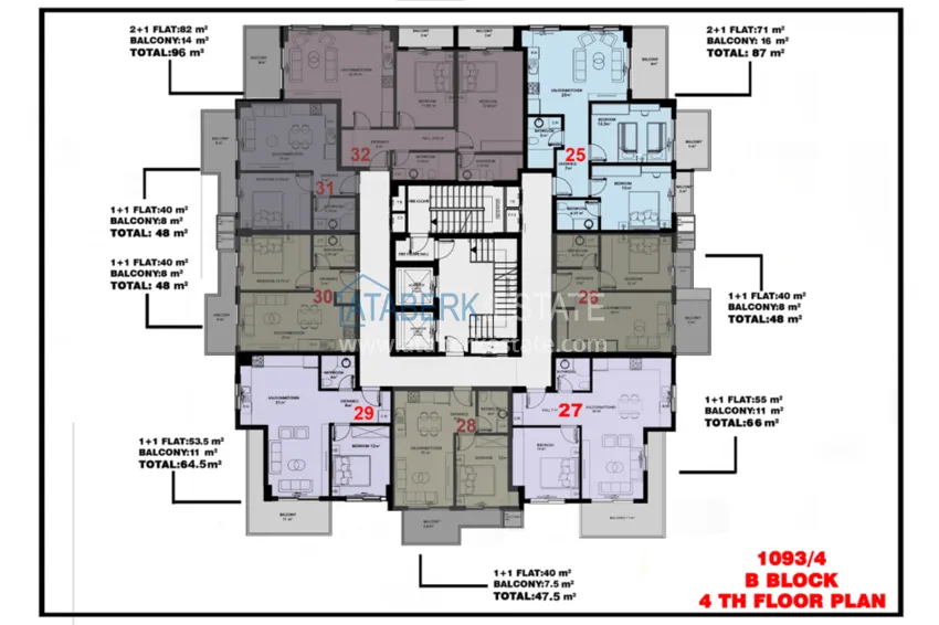 Buy cheap Luxury residential complex in the center of Mahmutlar - real estate from the developer in Alanya 14 