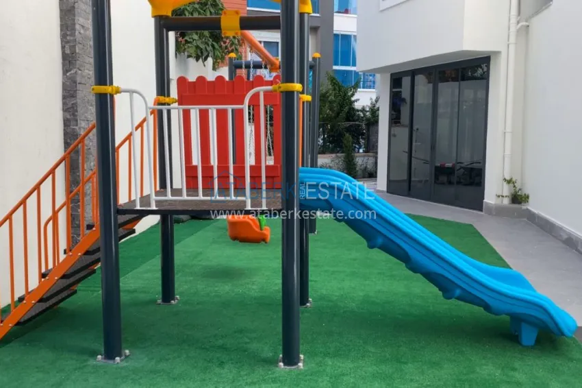 Apartment for rent in Alanya Tosmur district near the sea in a new complex No. 9 6 