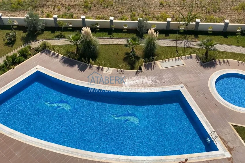 Apartment 2 + 1 with a fine finish in Gazipasa in a residence with infrastructure 4 