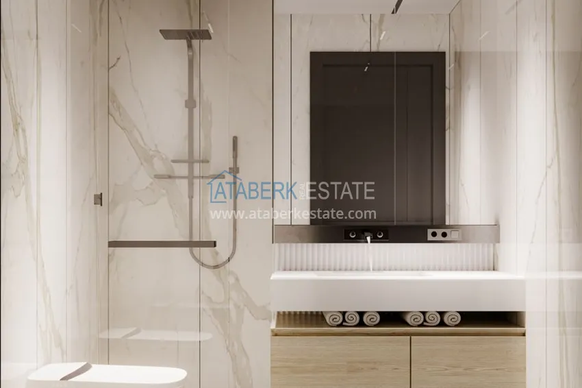 Purchase  Apartments in Gazipasa at the excavation stage in a residence with hotel infrastructure 5 