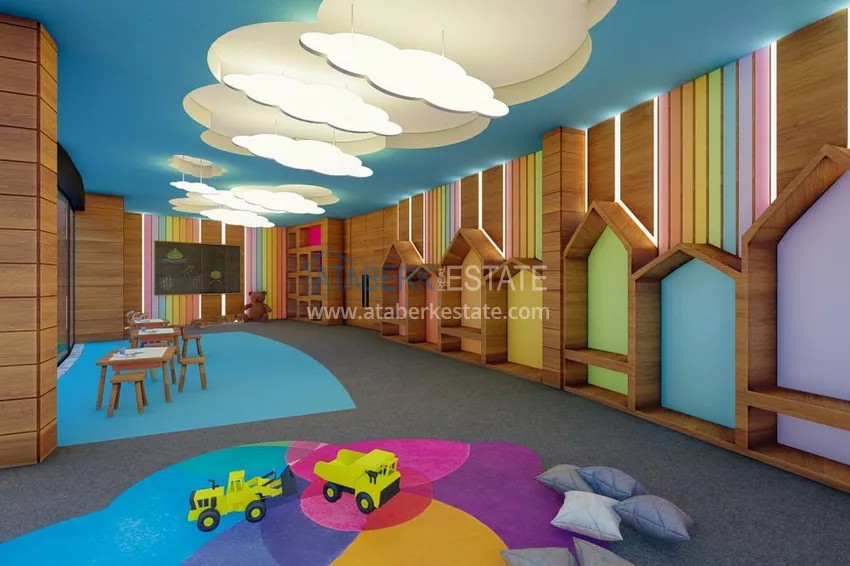 New investment project for a residential complex in Upper Oba, Alanya 14 