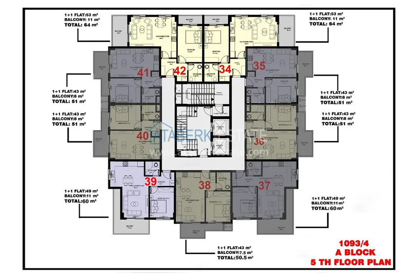 Buy cheap Luxury residential complex in the center of Mahmutlar - real estate from the developer in Alanya 8 
