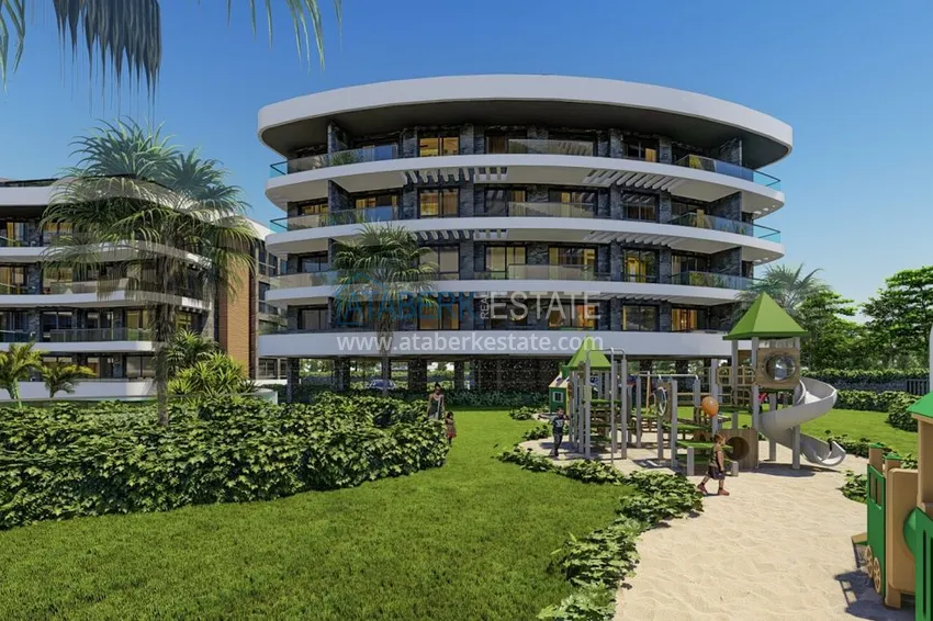 New investment project for a residential complex in Upper Oba, Alanya 6 
