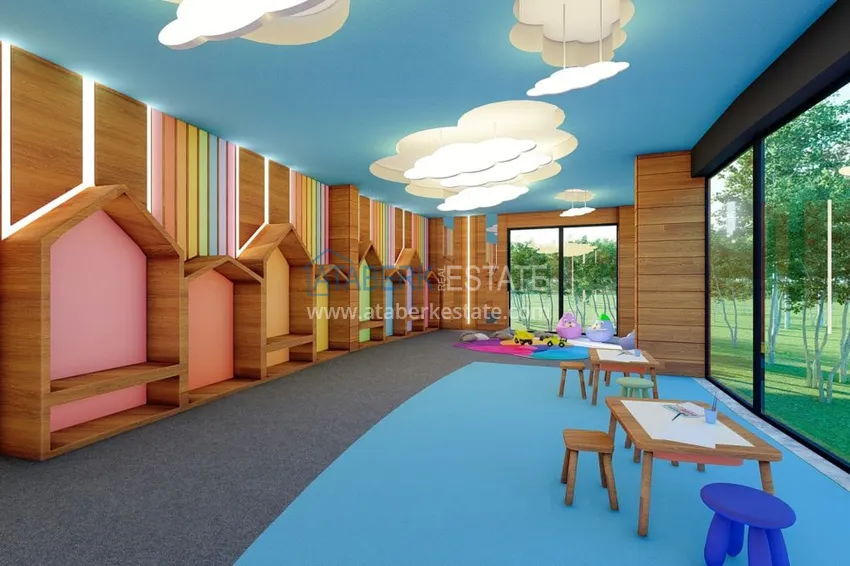 New investment project for a residential complex in Upper Oba, Alanya 15 