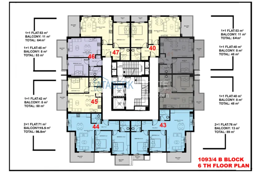 Buy cheap Luxury residential complex in the center of Mahmutlar - real estate from the developer in Alanya 16 