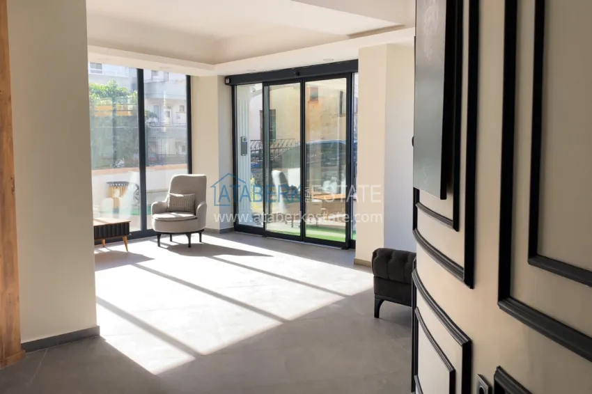 Apartment for rent in Alanya Tosmur district near the sea in a new complex No. 9 9 