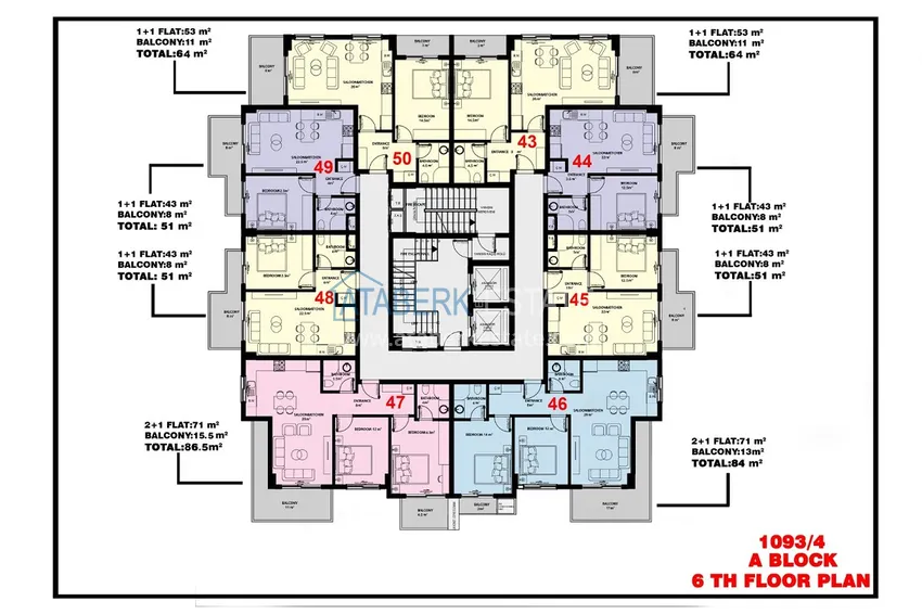 Buy cheap Luxury residential complex in the center of Mahmutlar - real estate from the developer in Alanya 9 