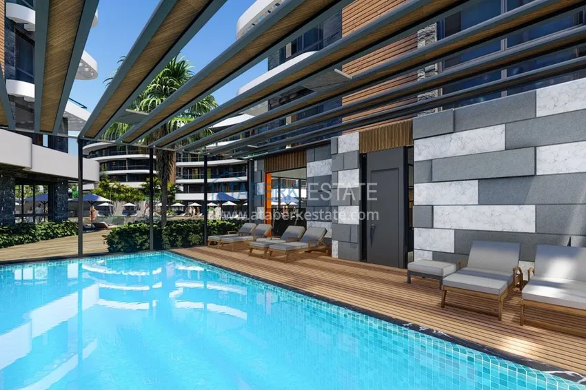 New investment project for a residential complex in Upper Oba, Alanya 16 