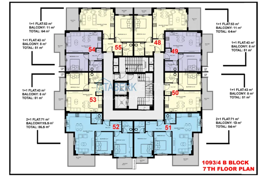 Buy cheap Luxury residential complex in the center of Mahmutlar - real estate from the developer in Alanya 17 
