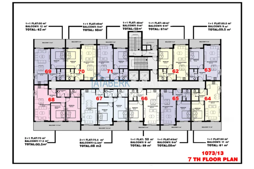Buy cheap Luxury residential complex in the center of Mahmutlar - real estate from the developer in Alanya 26 