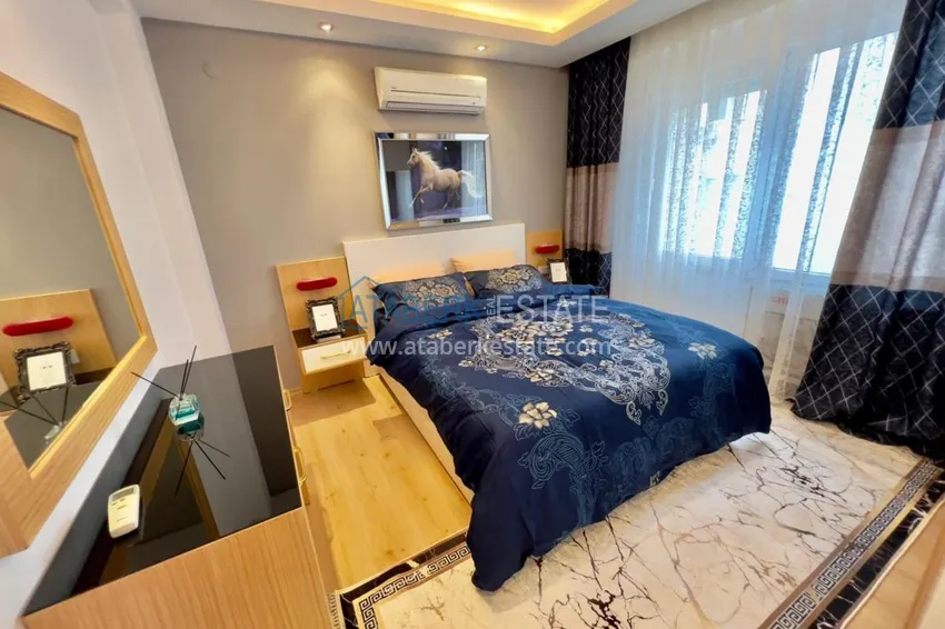 Purchase  1+1 apartment in Kestel on the seafront — with a designer interior and a glazed balcony  7 