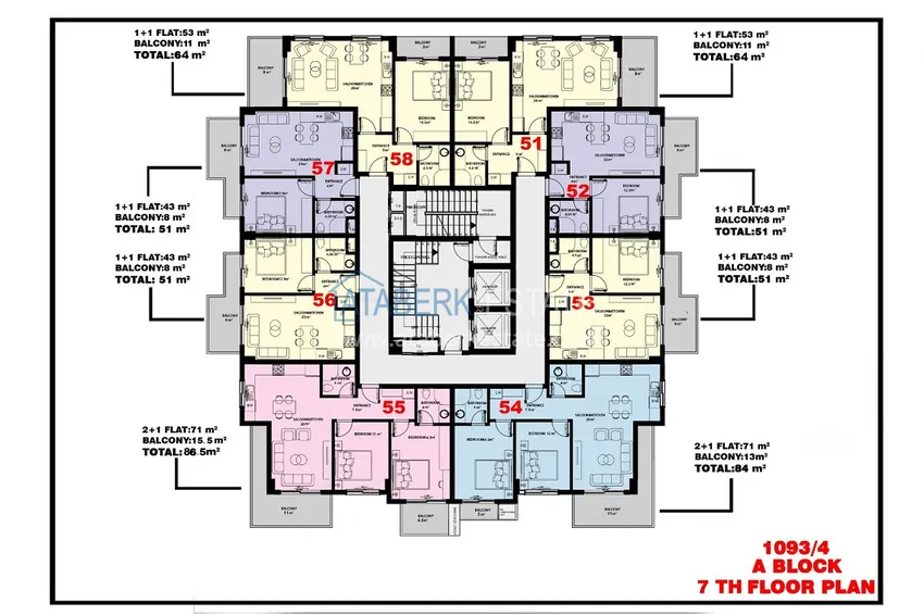 Buy cheap Luxury residential complex in the center of Mahmutlar - real estate from the developer in Alanya 10 