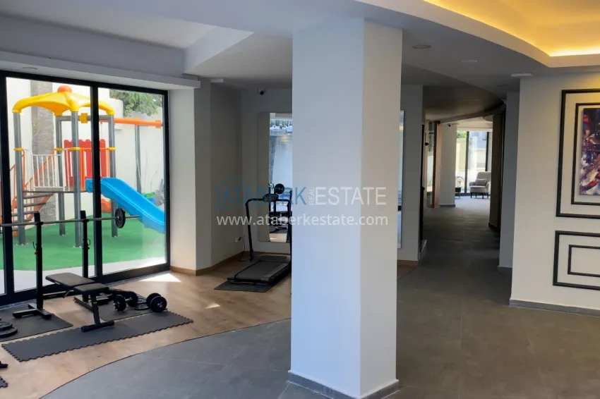 Apartment for rent in Alanya Tosmur district near the sea in a new complex No. 9 12 