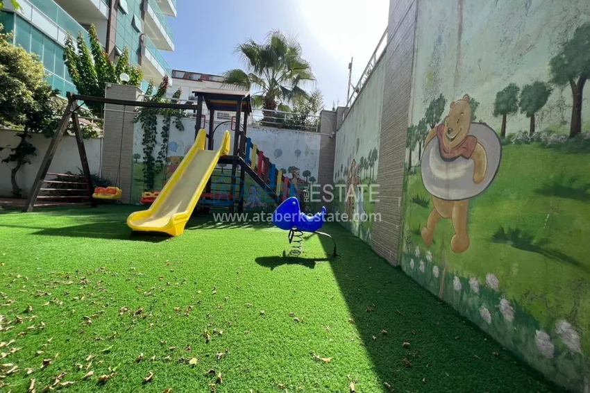 1+1 apartment in Kestel on the seafront — with a designer interior and a glazed balcony  8 