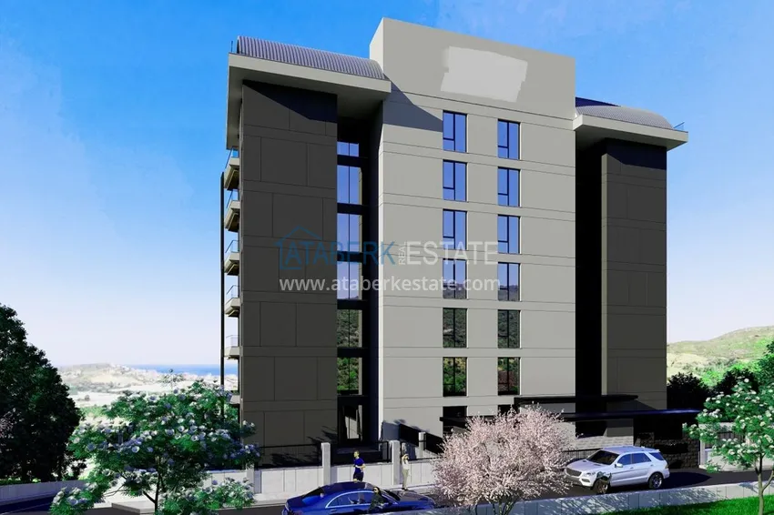 Investment property under construction — Alanya, Demirtash. The area is open for residence permits 8 