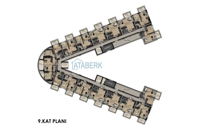 Buy cheap Apartments in Gazipasa at the excavation stage in a residence with hotel infrastructure 4 