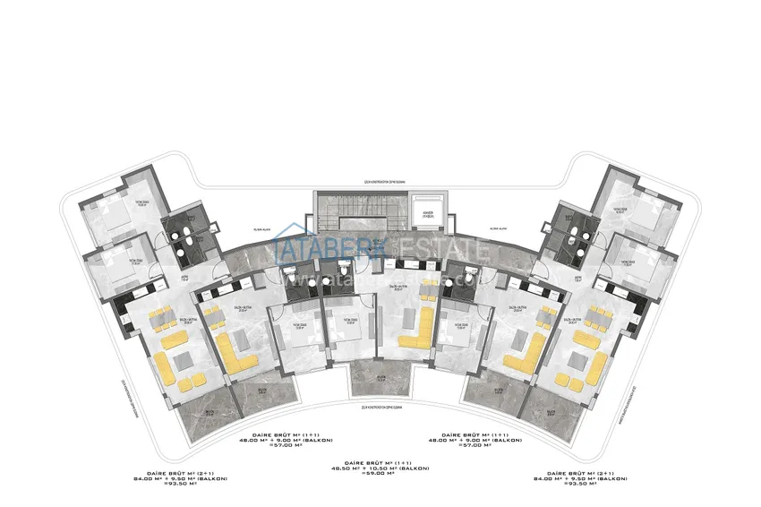 Buy cheap New investment project for a residential complex in Upper Oba, Alanya 9 