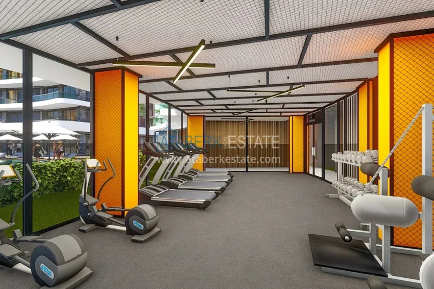 New investment project for a residential complex in Upper Oba, Alanya 18 