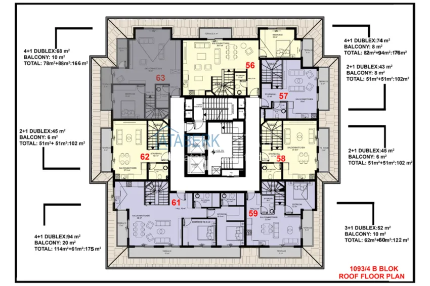 Buy cheap Luxury residential complex in the center of Mahmutlar - real estate from the developer in Alanya 19 