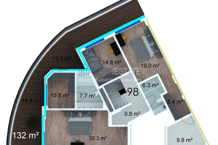 Buy cheap Investment property - a new residence project with hotel infrastructure in Gazipasa 13 