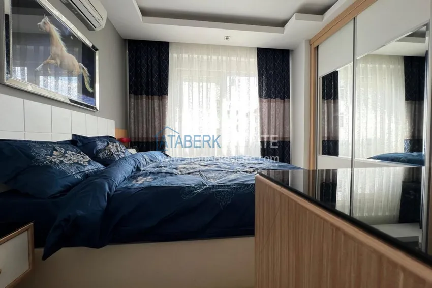 Purchase  1+1 apartment in Kestel on the seafront — with a designer interior and a glazed balcony  9 