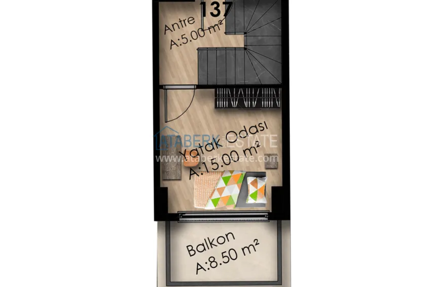 Buy cheap Apartments in Gazipasa at the excavation stage in a residence with hotel infrastructure 18 