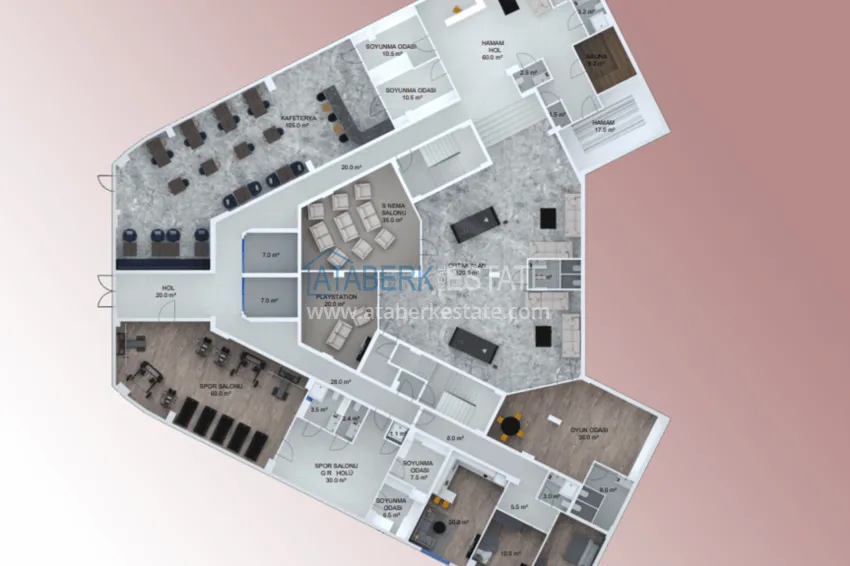 Buy cheap Investment property - a new residence project with hotel infrastructure in Gazipasa 1 